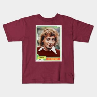 Joe Montana Rookie Card Kids T-Shirt